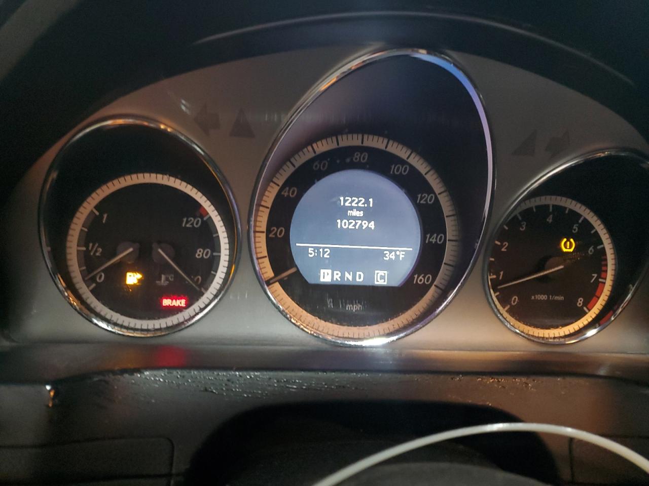 2010 Mercedes-Benz C-klasse VIN WDDGF8BB6AR120155 Copart auction photo, front end damage thumbnail 9