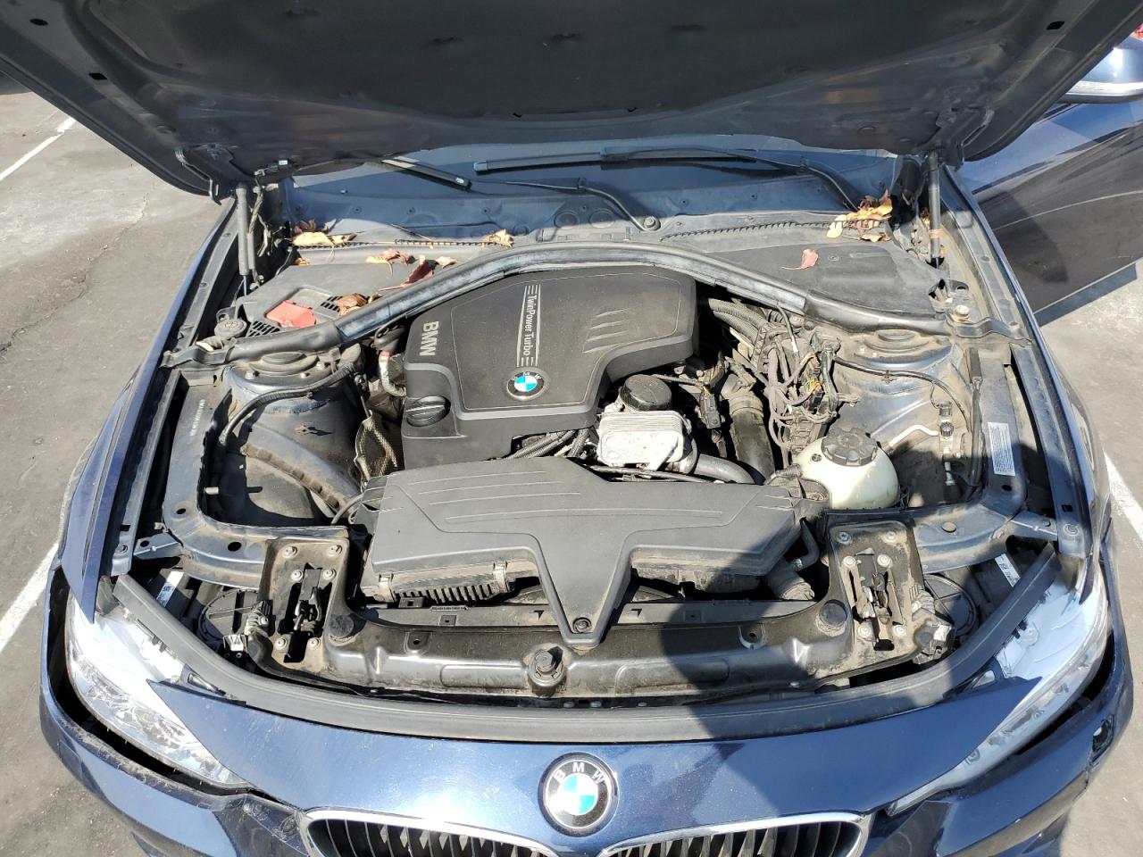 2013 BMW 3er VIN WBA3B3C55DF539438 Copart auction photo, undercarriage / side damage thumbnail 11