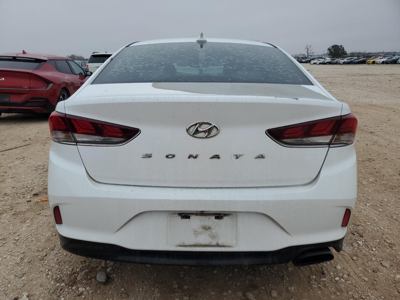2018 Hyundai Sonata VIN 5NPE34AF0JH673754 Copart auction photo, front end / minor dent/scratches damage thumbnail 6