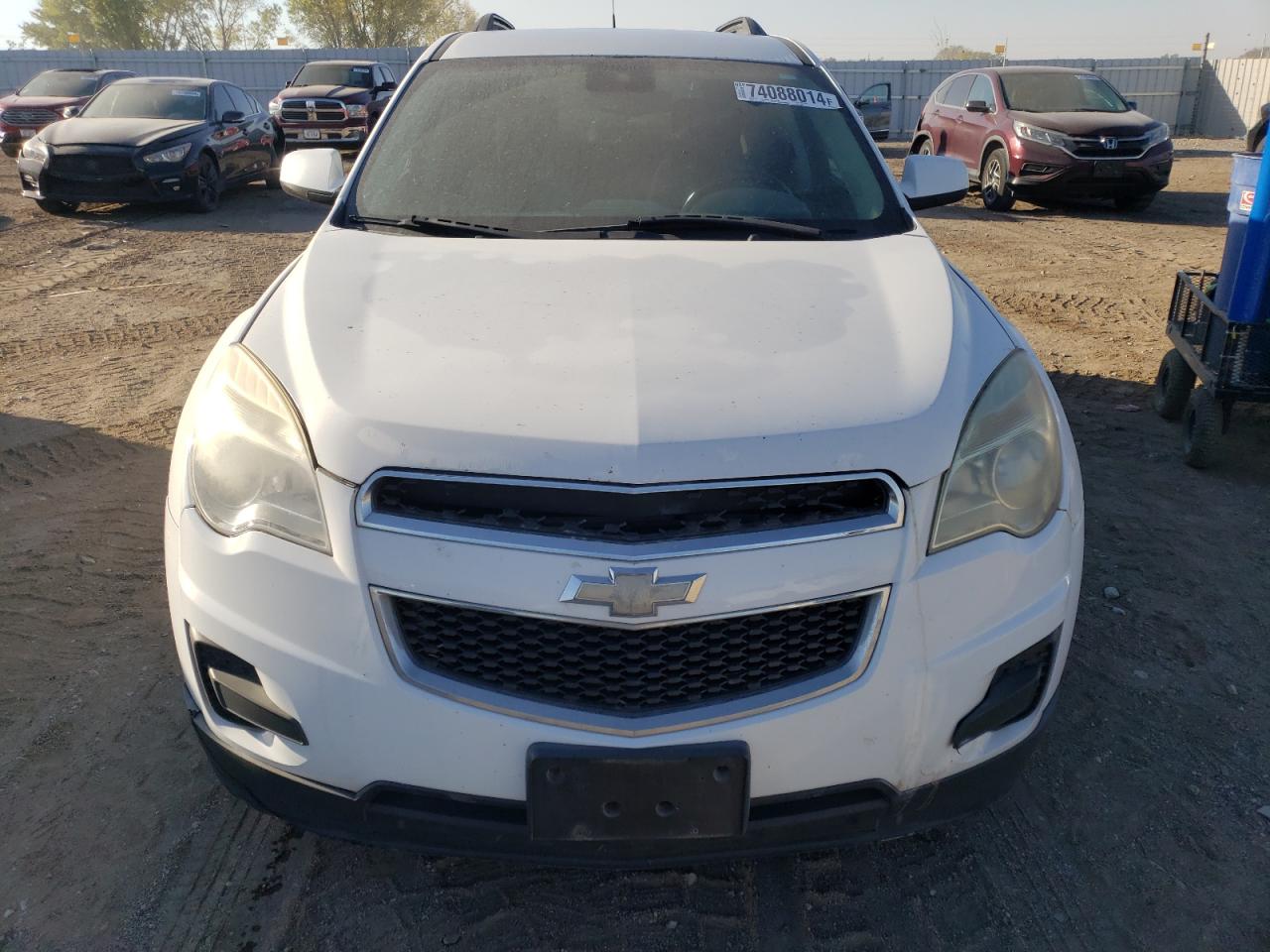 2012 Chevrolet Equinox VIN 2GNALDEK9C6396297 Copart auction photo, side / rear end damage thumbnail 5
