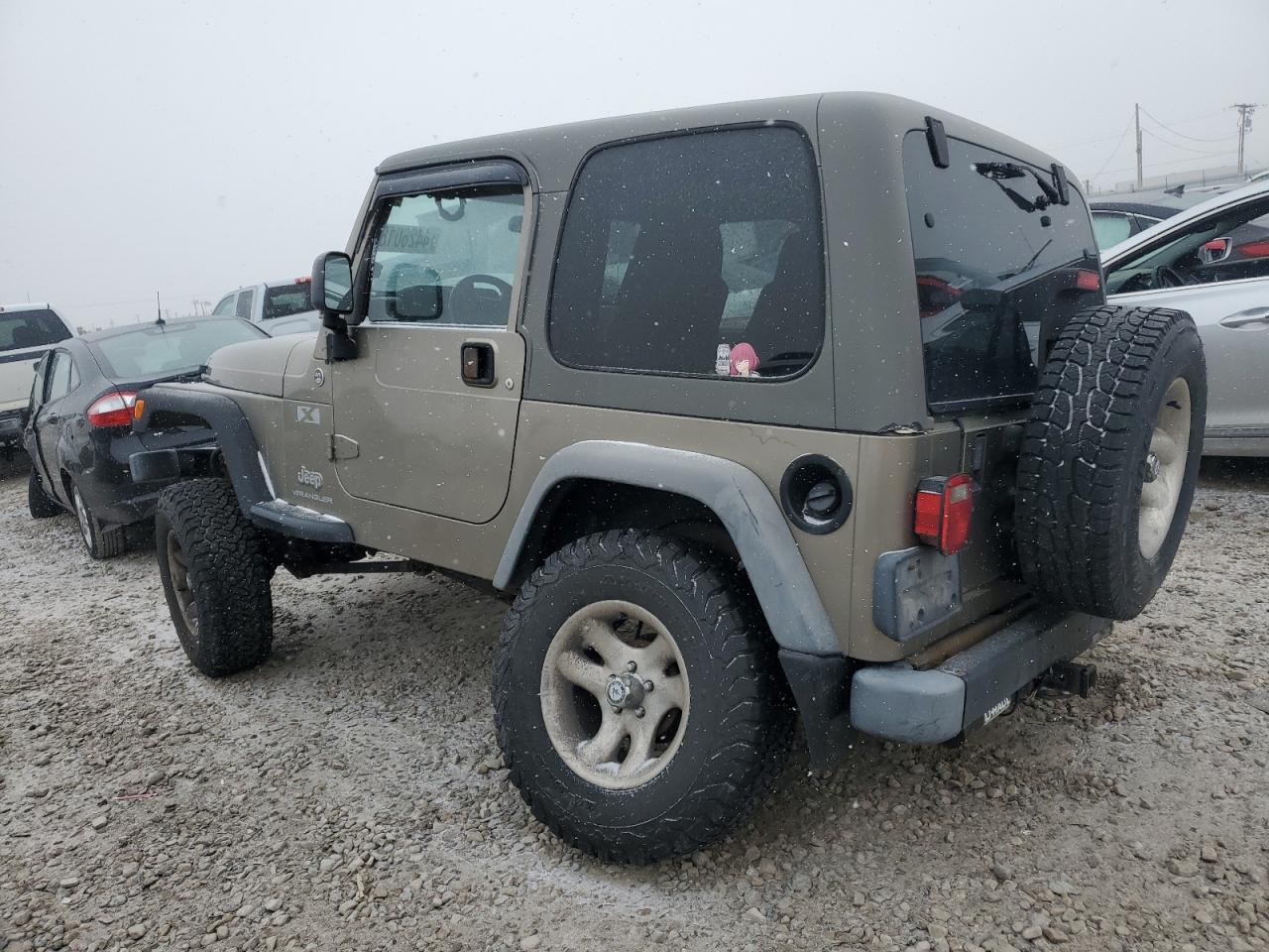 2005 Jeep Wrangler VIN 1J4FA39S45P324705 Copart auction photo, rear end damage thumbnail 2