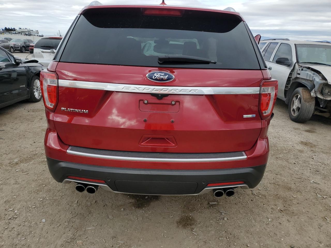2019 Ford Explorer VIN 1FM5K8HTXKGA60886 Copart auction photo, side damage thumbnail 6