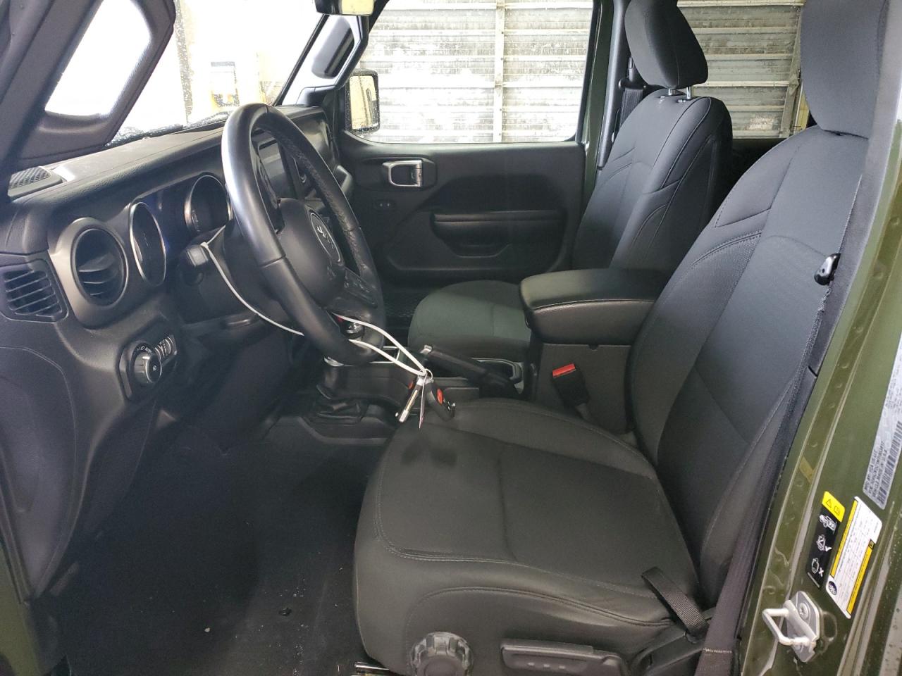 2021 Jeep Wrangler VIN 1C4HJXDG1MW853817 Copart auction photo, front end / minor dent/scratches damage thumbnail 7