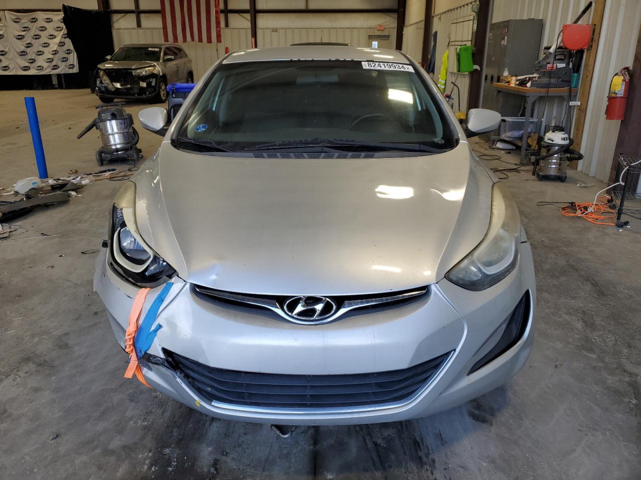 2016 Hyundai Elantra VIN 5NPDH4AE6GH780126 Copart auction photo, all over damage thumbnail 5