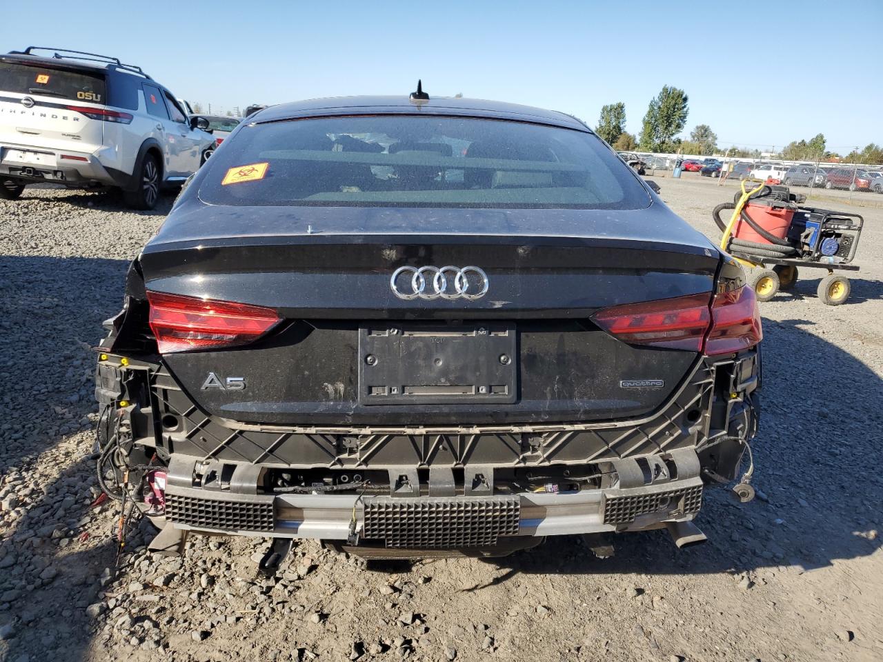 2024 Audi A5 VIN WAUFACF53RA070513 Copart auction photo, all over damage thumbnail 6