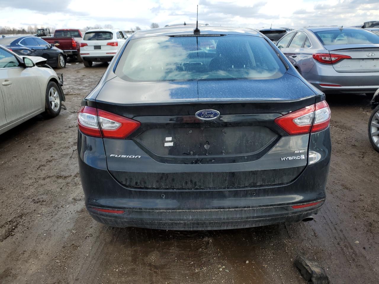 2015 Ford Fusion VIN 3FA6P0LU7FR124866 Copart auction photo, front end / minor dent/scratches damage thumbnail 6