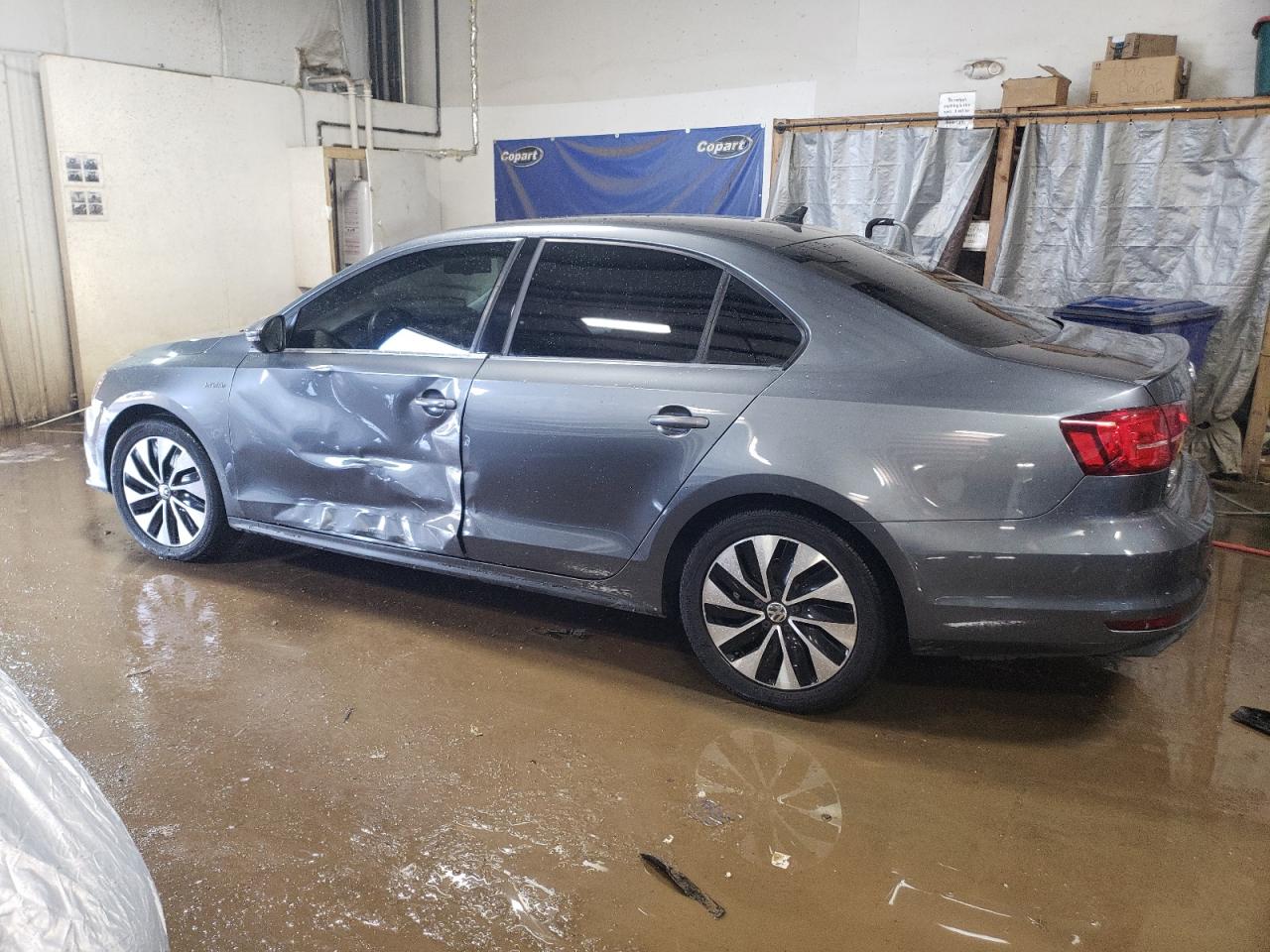 2016 Volkswagen Jetta VIN 3VW637AJ9GM416554 Copart auction photo, side damage thumbnail 2