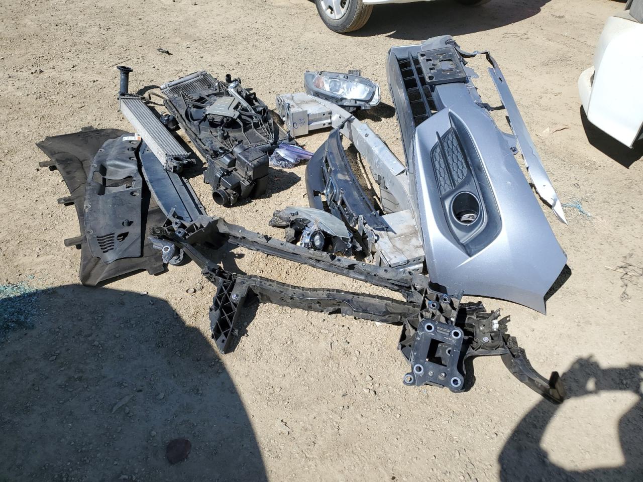 2016 Honda Civic VIN 19XFC1F33GE223952 Copart auction photo, front end damage thumbnail 14