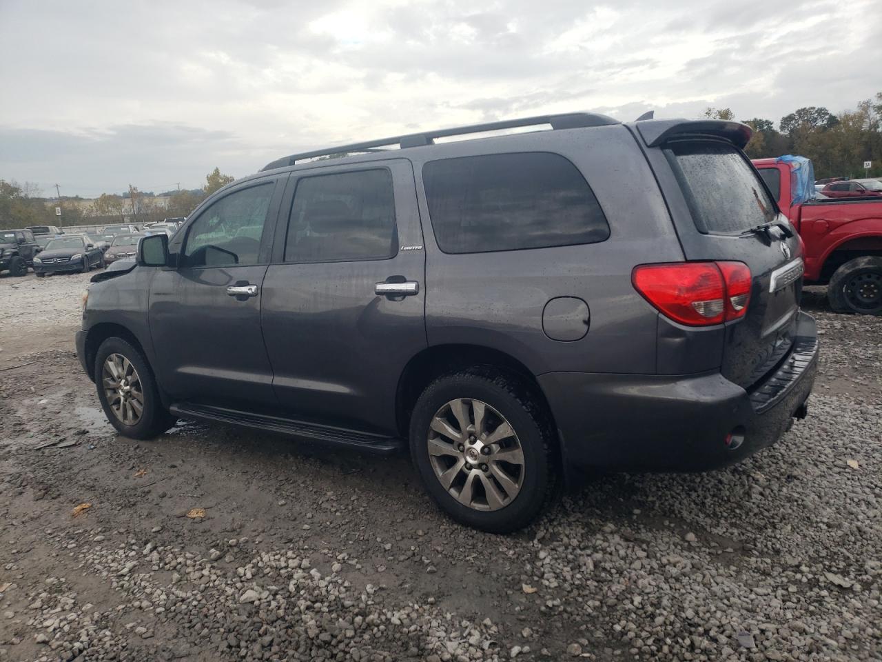 2014 Toyota Sequoia VIN 5TDKY5G17ES053960 Copart auction photo, front end damage thumbnail 2