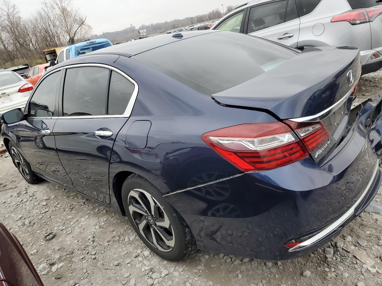 2017 Honda Accord VIN 1HGCR2F75HA186435 Copart auction photo, rear end damage thumbnail 2