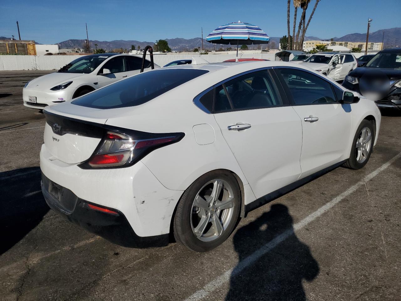 2018 Chevrolet Volt VIN 1G1RC6S53JU151976 Copart auction photo, all over damage thumbnail 3
