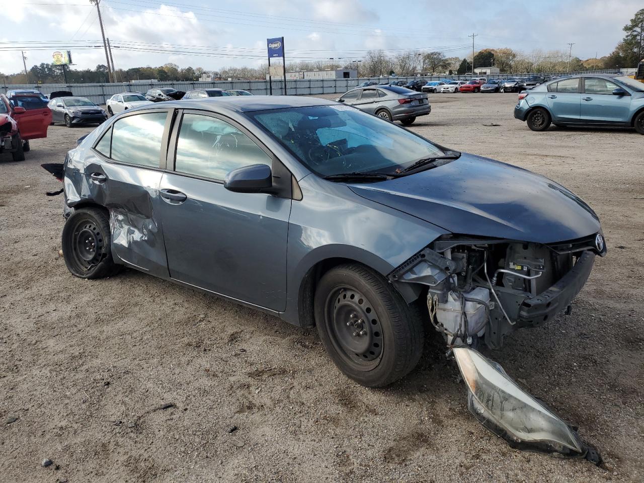 2015 Toyota Corolla VIN 2T1BURHE9FC307795 Copart auction photo, all over damage thumbnail 4