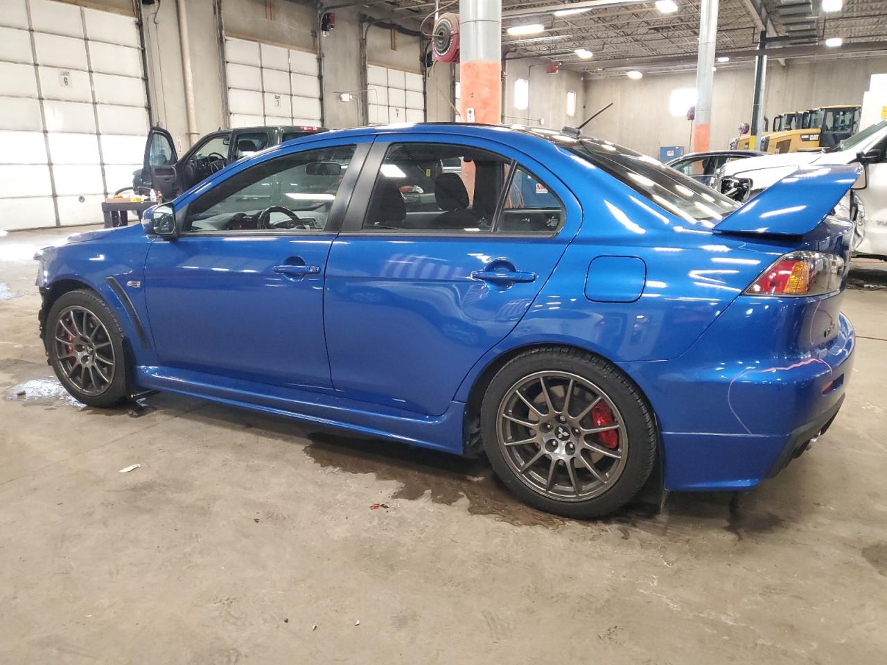 2015 Mitsubishi Lancer Evolution VIN JA32W7FV6FU028162 Copart auction photo, front end damage thumbnail 2