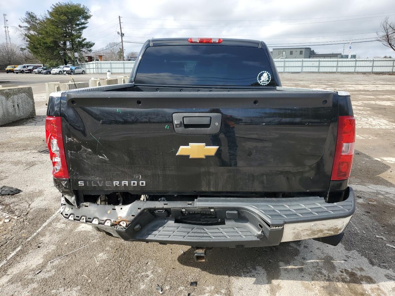 2013 Chevrolet Silverado VIN 3GCPKTE75DG281052 Copart auction photo, all over damage thumbnail 6