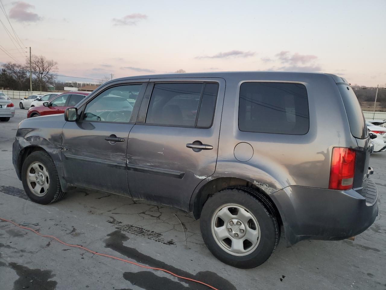 2014 Honda Pilot VIN 5FNYF3H27EB005035 Copart auction photo, front end damage thumbnail 2