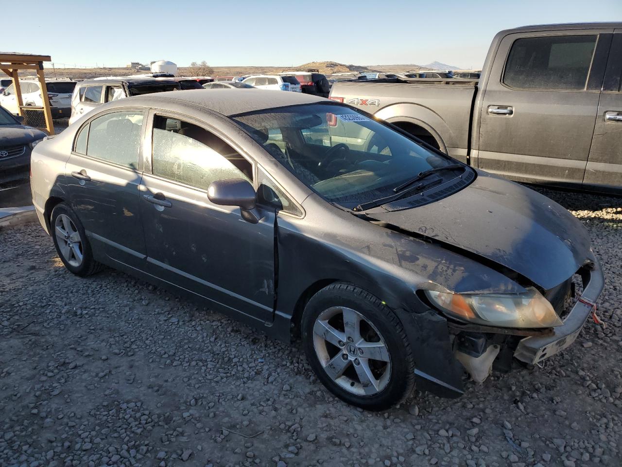 2009 Honda Civic VIN 2HGFA16649H308470 Copart auction photo, front end damage thumbnail 4