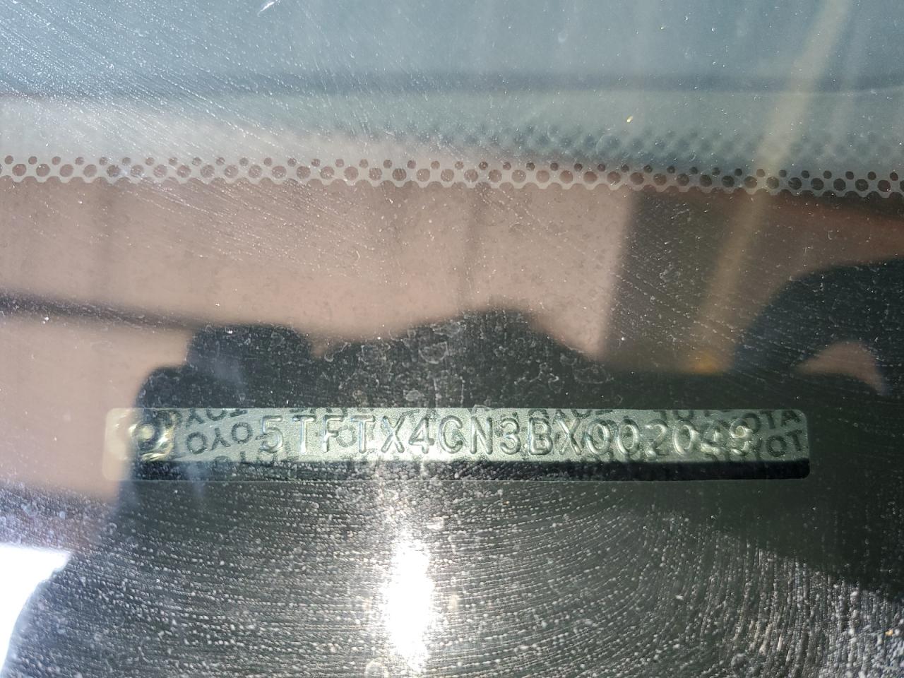2011 Toyota Tacoma VIN 5TFTX4CN3BX002049 Copart auction photo, side / mechanical damage thumbnail 14