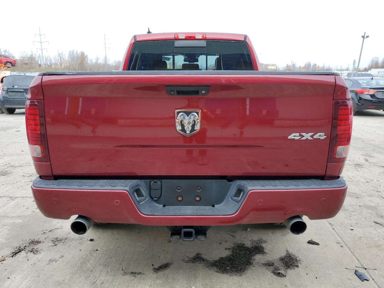 2015 RAM 1500 VIN 1C6RR7HT6FS503797 Copart auction photo, front end damage thumbnail 6
