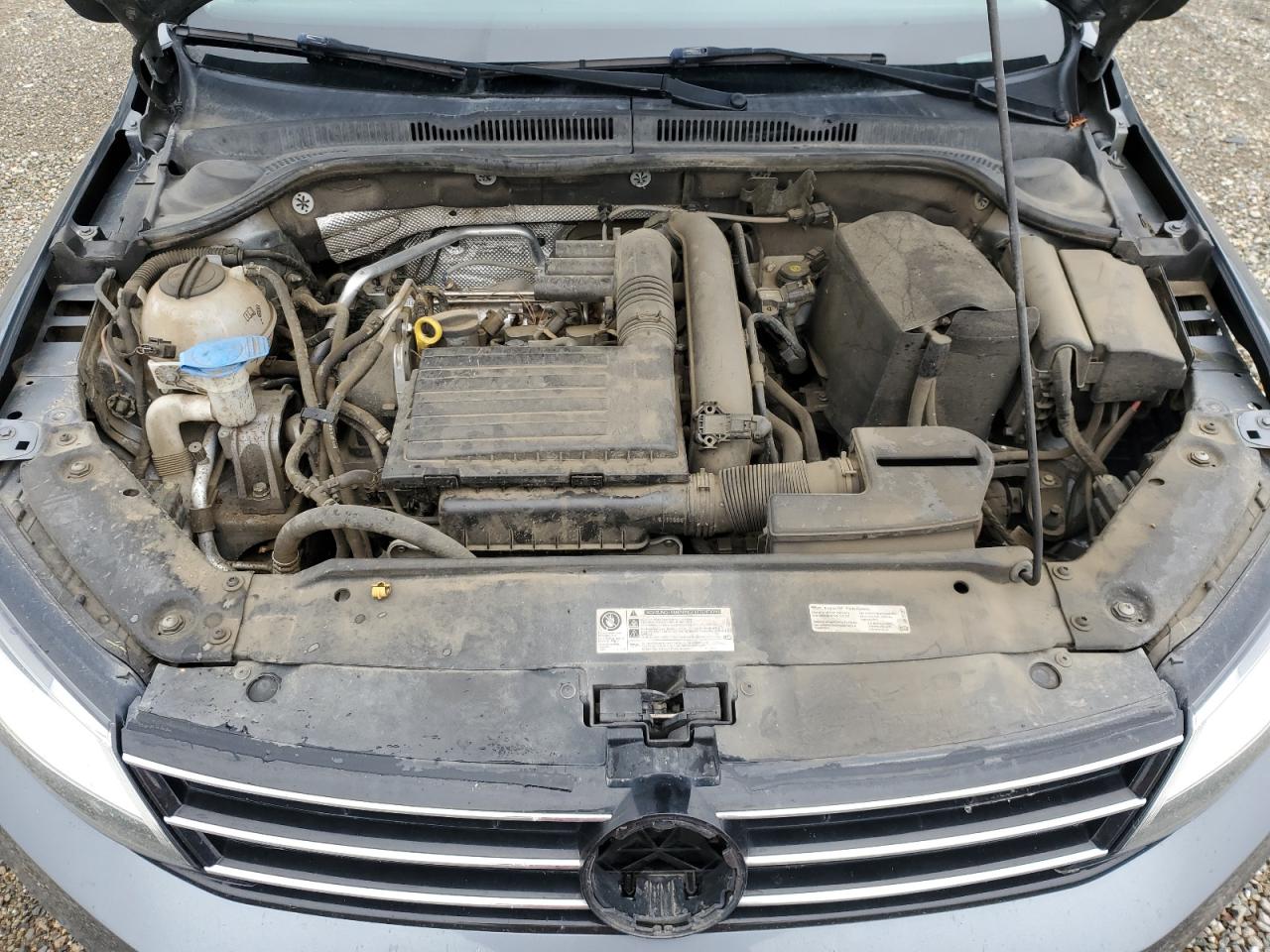 2017 Volkswagen Jetta VIN 3VW2B7AJ5HM372877 Copart auction photo, front end / side damage thumbnail 12