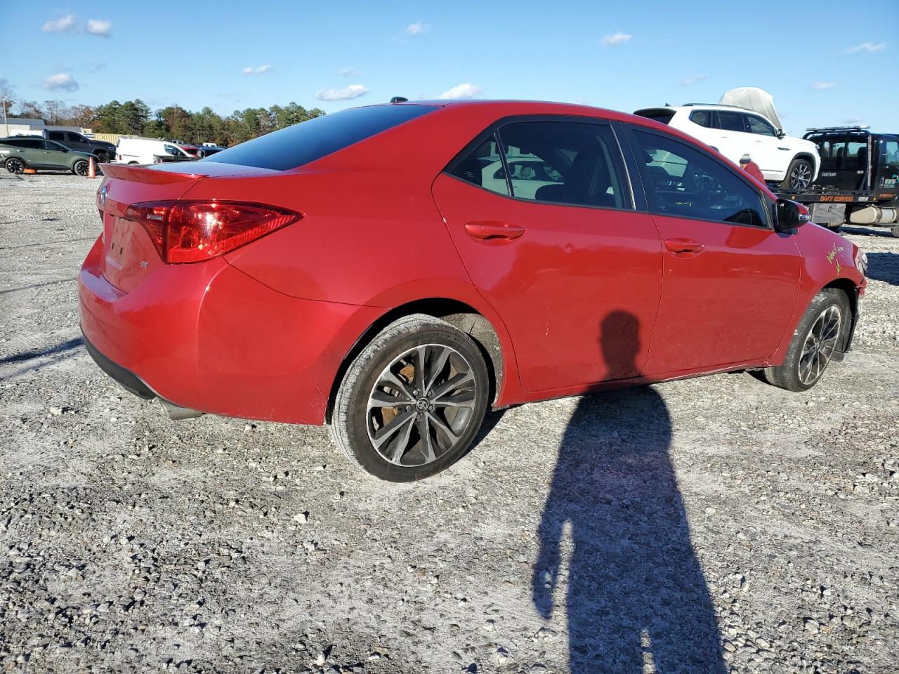 2019 Toyota Corolla VIN 5YFBURHE9KP858903 Copart auction photo, front end damage thumbnail 3