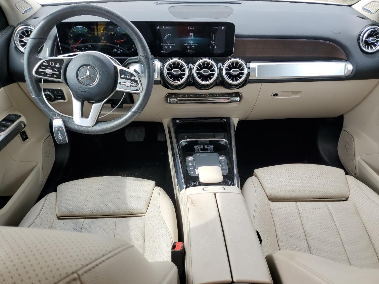 2021 Mercedes-Benz GLB VIN W1N4M4GBXMW092749 Copart auction photo, rear end / hail damage thumbnail 8