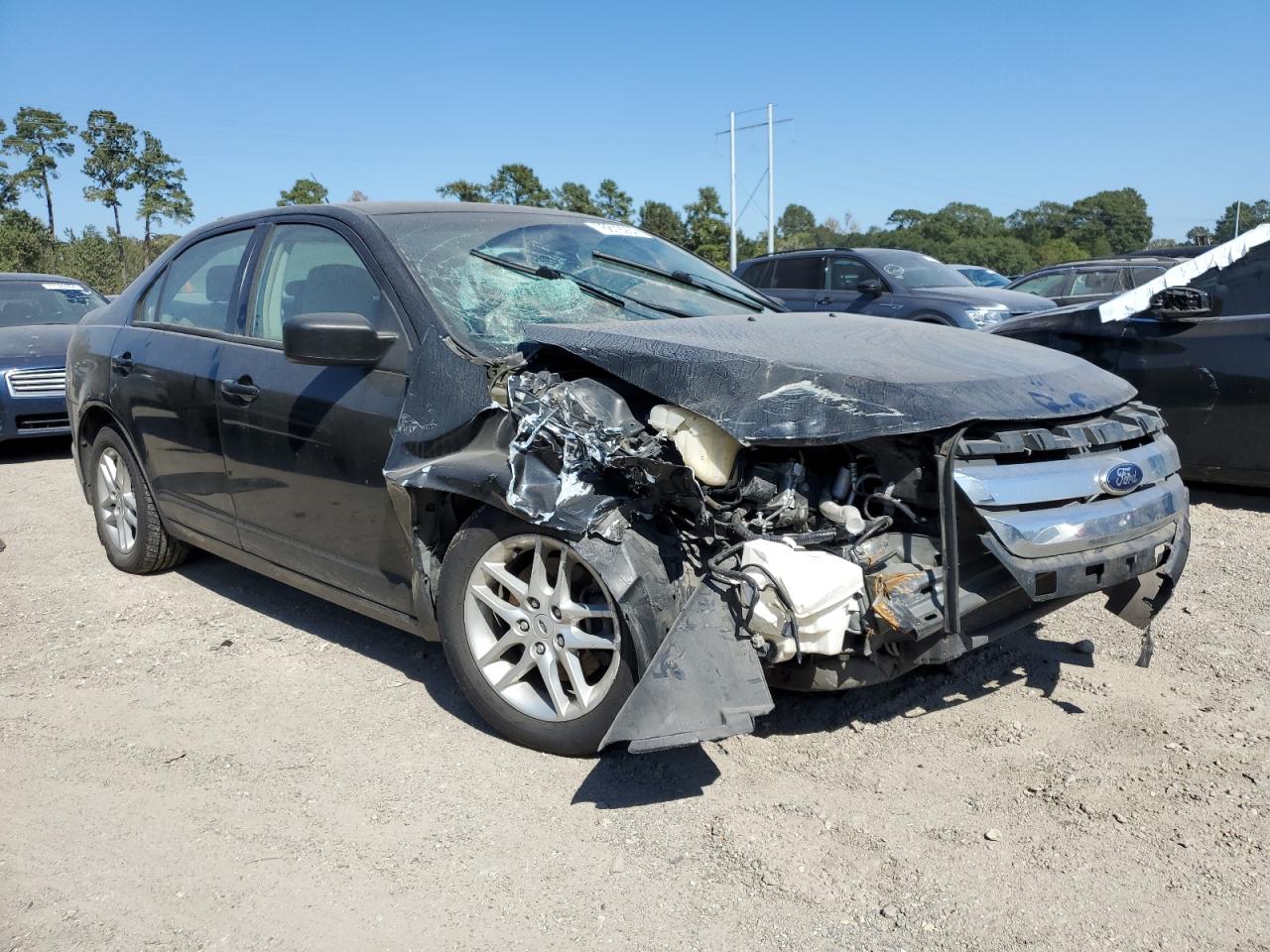 2012 Ford Fusion VIN 3FAHP0GA1CR288540 Copart auction photo, front end damage thumbnail 4