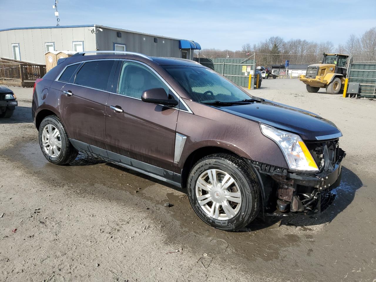 2016 Cadillac SRX VIN 3GYFNEE35GS533843 Copart auction photo, front end damage thumbnail 4