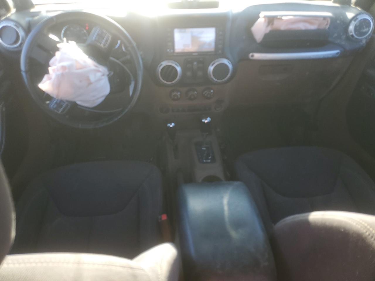 2013 Jeep Wrangler VIN 1C4HJWCG1DL574039 Copart auction photo, front end / undercarriage damage thumbnail 8