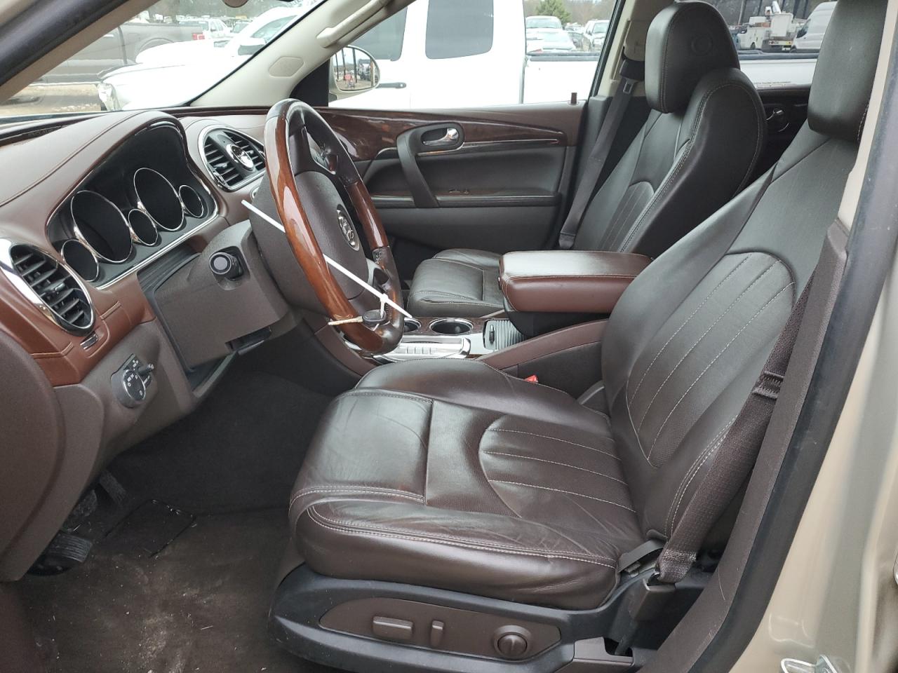 2013 Buick Enclave VIN 5GAKRCKD5DJ109068 Copart auction photo, front end / side damage thumbnail 7