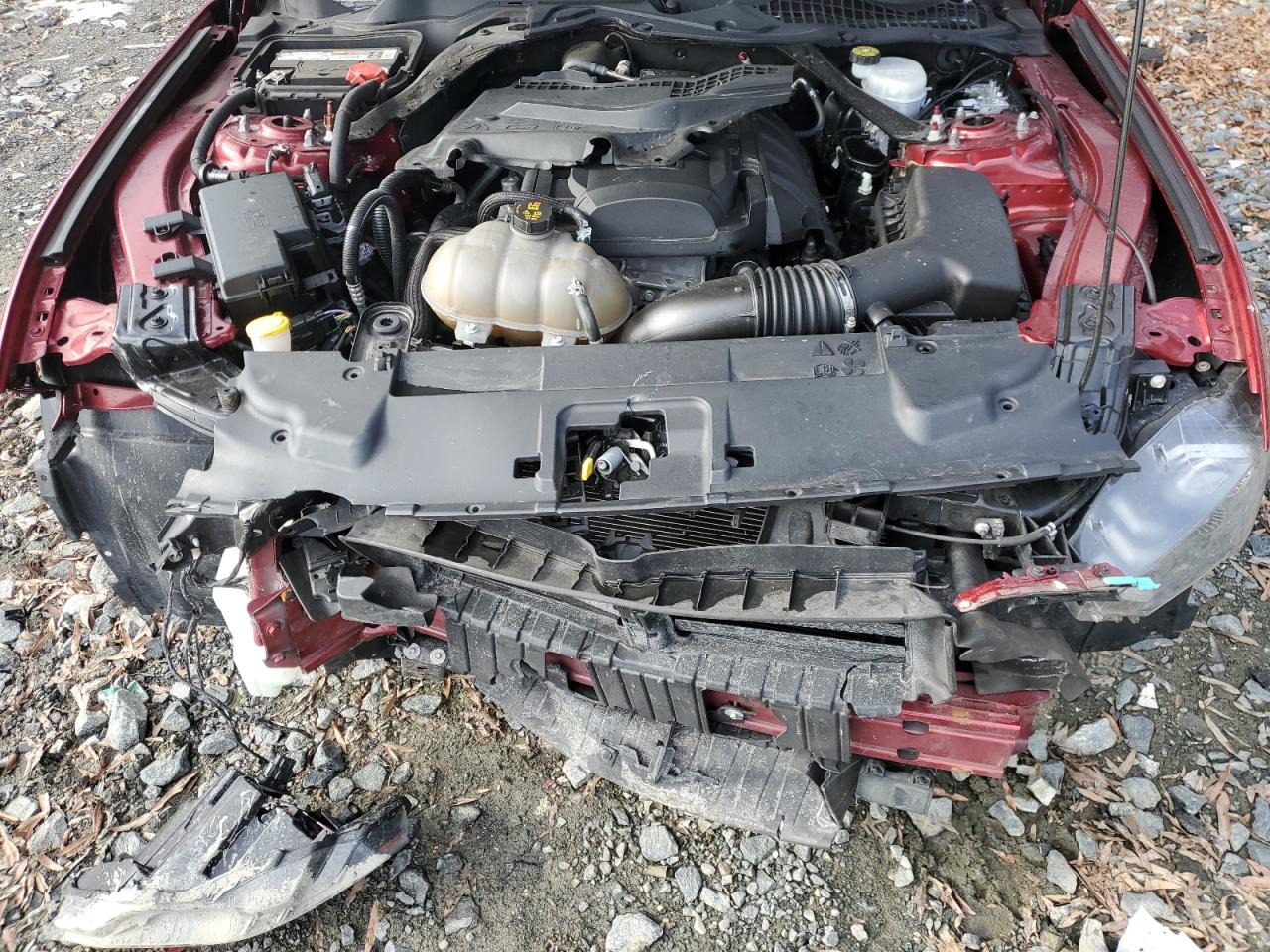 2019 Ford Mustang VIN 1FATP8UH2K5187647 Copart auction photo, front end damage thumbnail 12