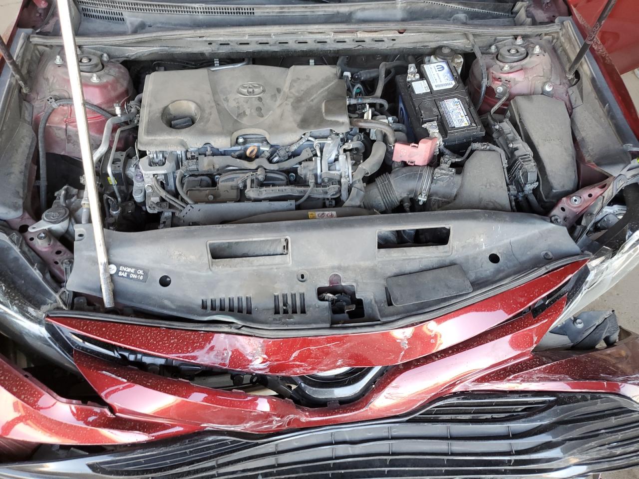 2019 Toyota Camry VIN 4T1B11HK5KU699747 Copart auction photo, front end damage thumbnail 12