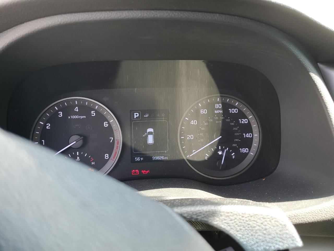 2018 Hyundai Tucson VIN KM8J3CA46JU629587 Copart auction photo, vandalism damage thumbnail 9