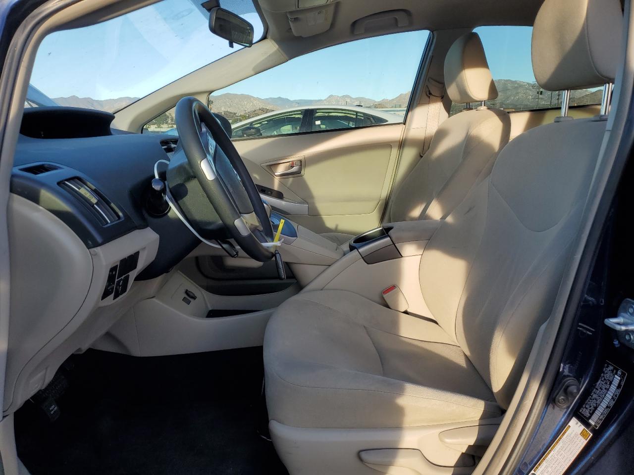 2015 Toyota Prius VIN JTDKN3DU8F0451789 Copart auction photo, front end / rear end damage thumbnail 7