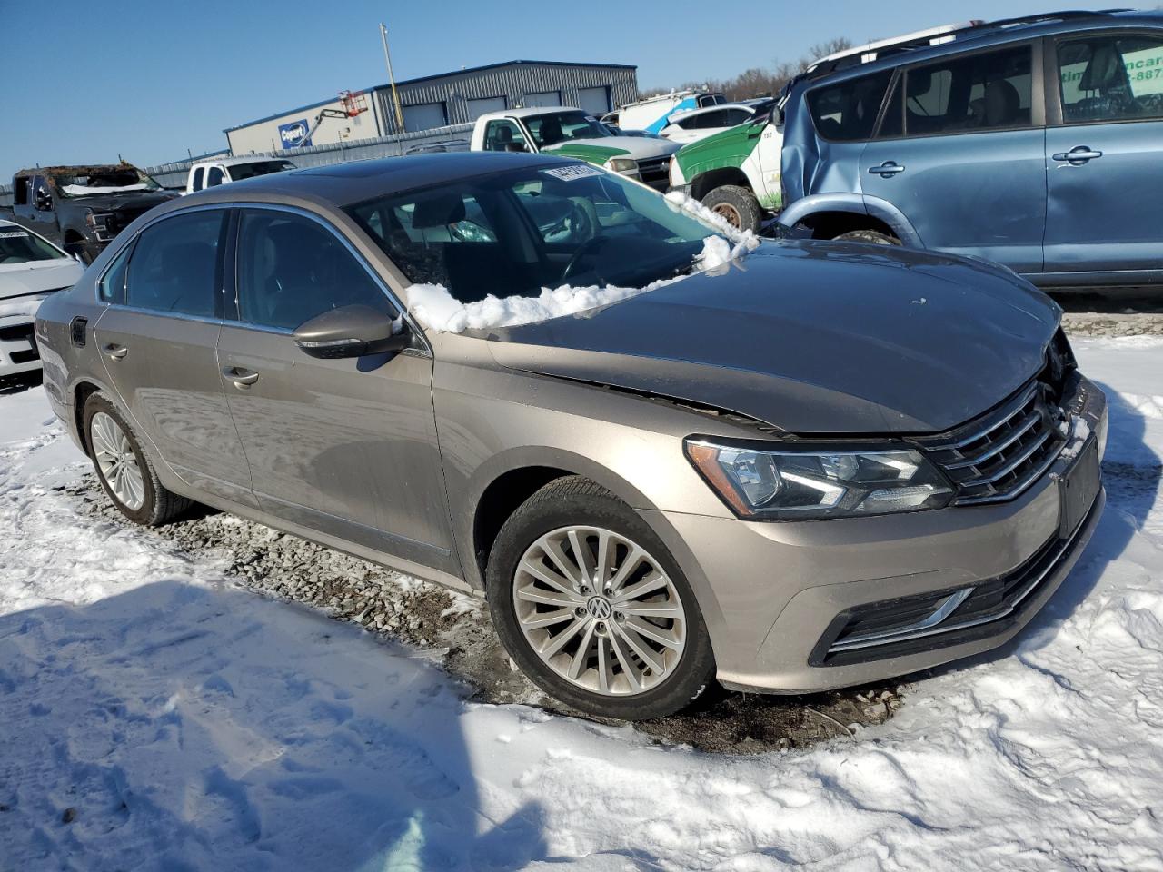 2016 Volkswagen Passat VIN 1VWBT7A33GC015289 Copart auction photo, all over damage thumbnail 4