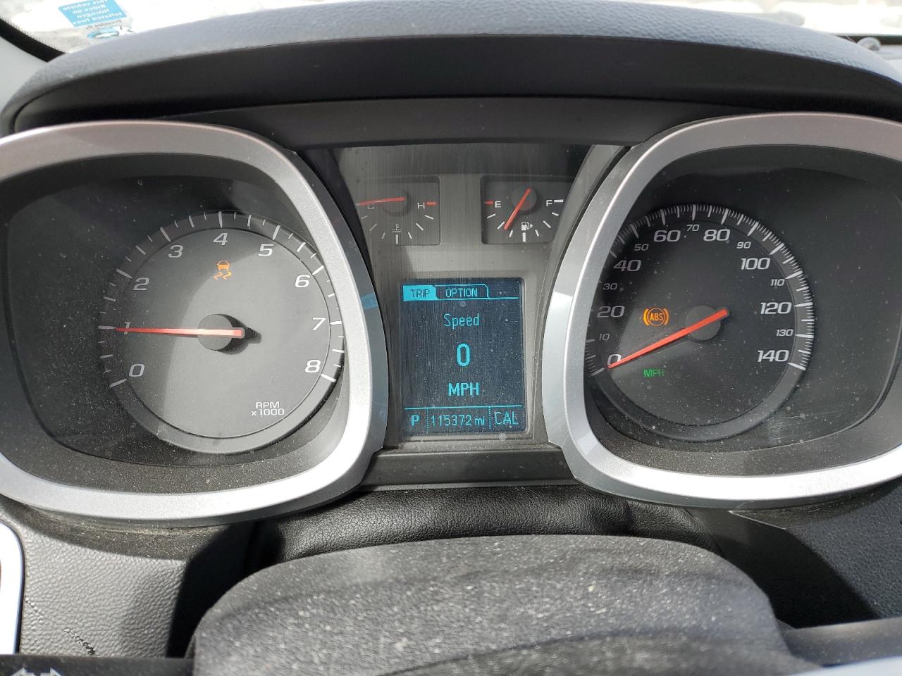 2017 Chevrolet Equinox VIN 2GNALDEK7H1606092 Copart auction photo, front end / side damage thumbnail 9