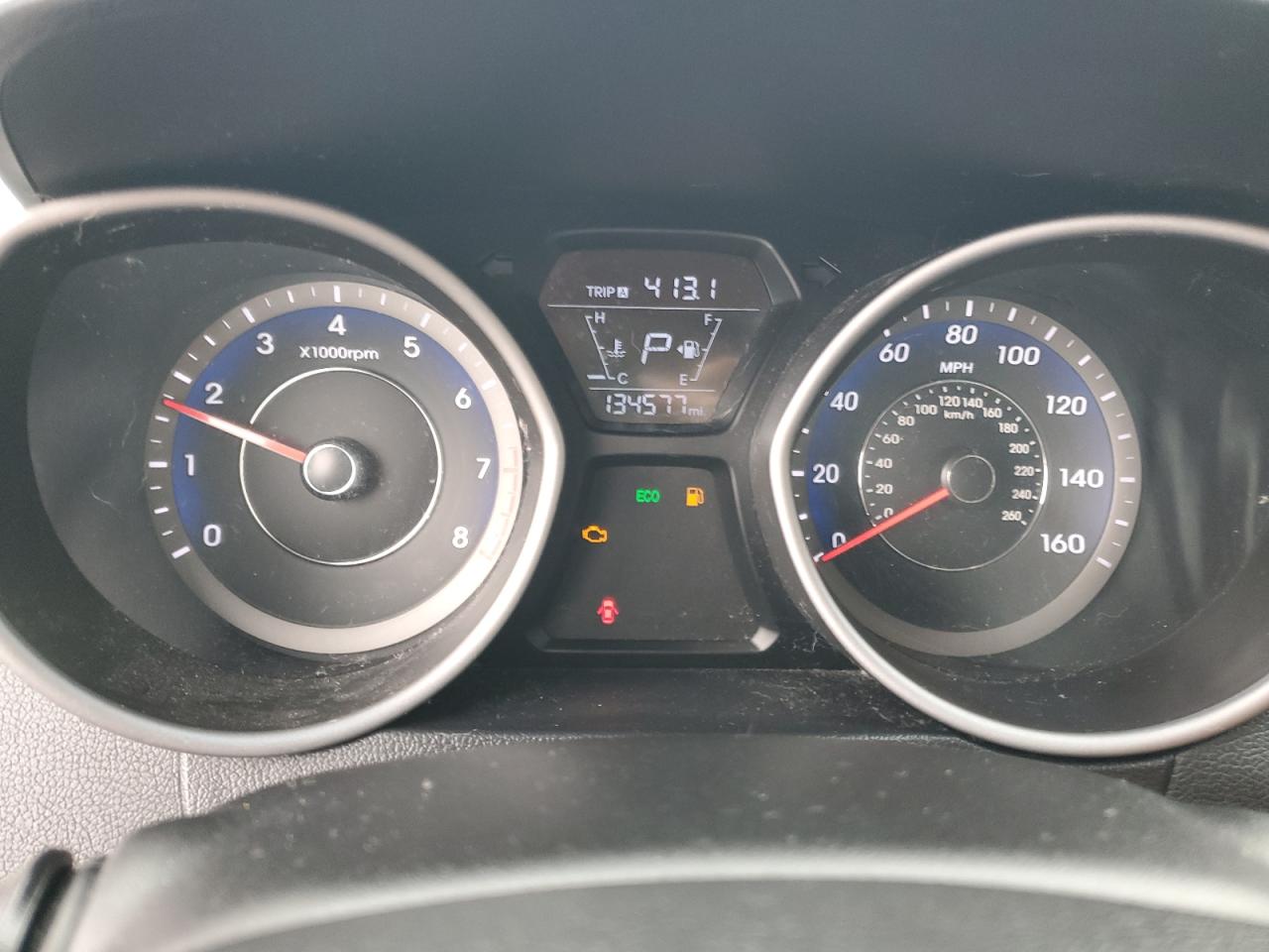2016 Hyundai Elantra VIN KMHDH4AE4GU475158 Copart auction photo, front end damage thumbnail 9