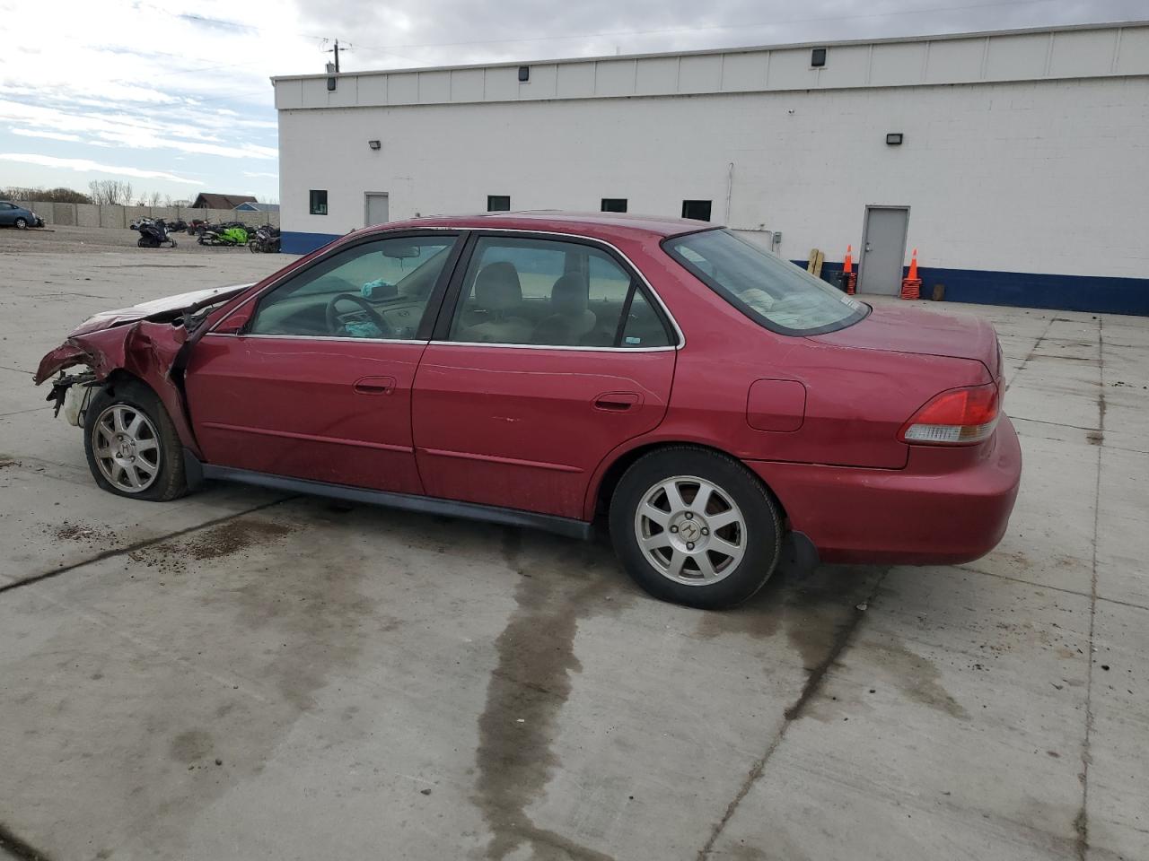 2002 Honda Accord VIN 1HGCG56792A015377 Copart auction photo, front end / side damage thumbnail 2