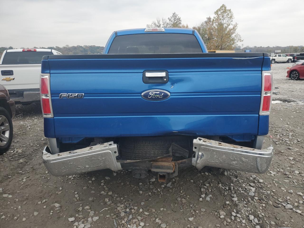 2009 Ford F-150 VIN 1FTRX128X9FA50992 Copart auction photo, front end / rear end damage thumbnail 6