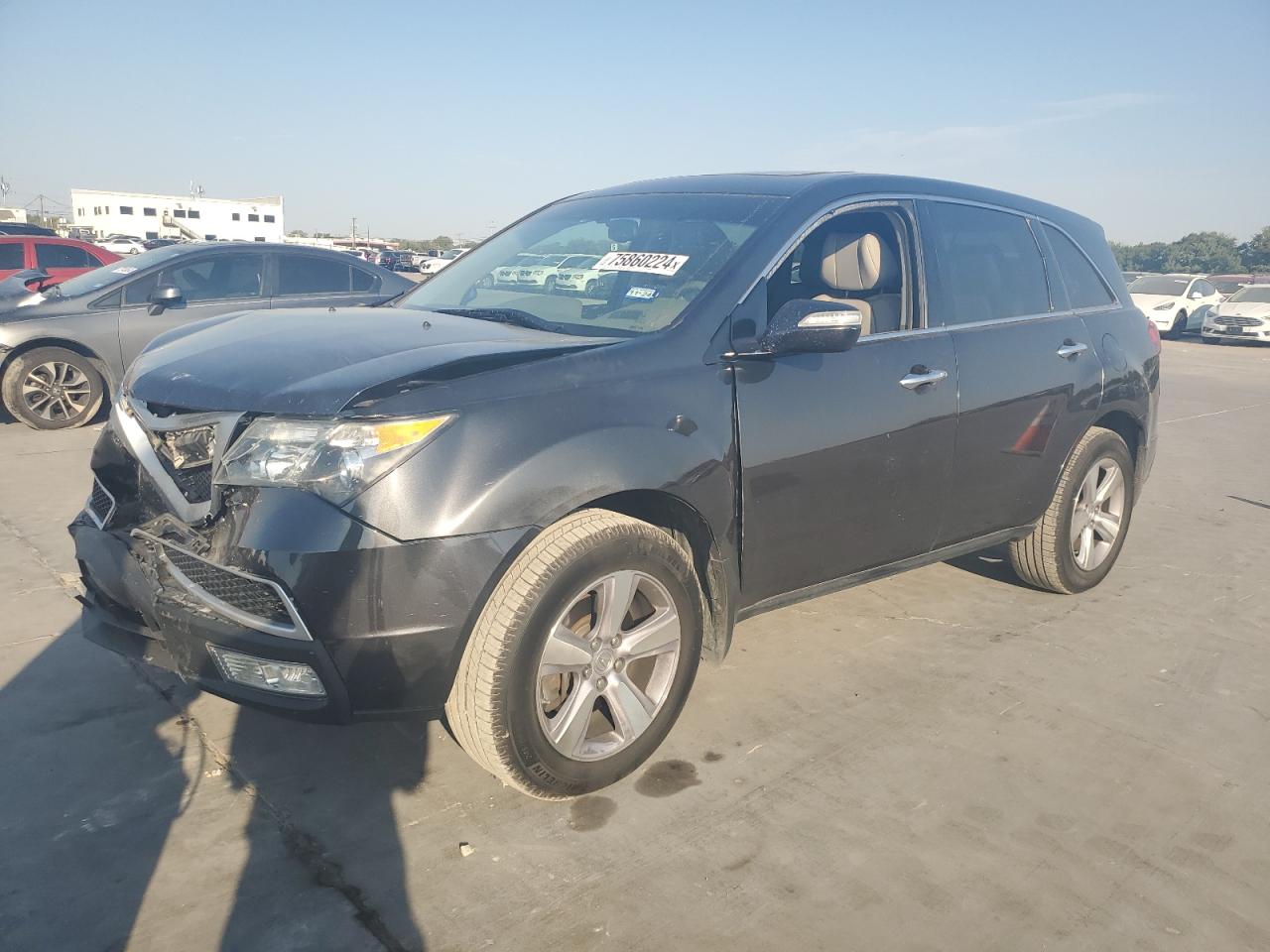 2013 Acura MDX VIN 2HNYD2H39DH522641
