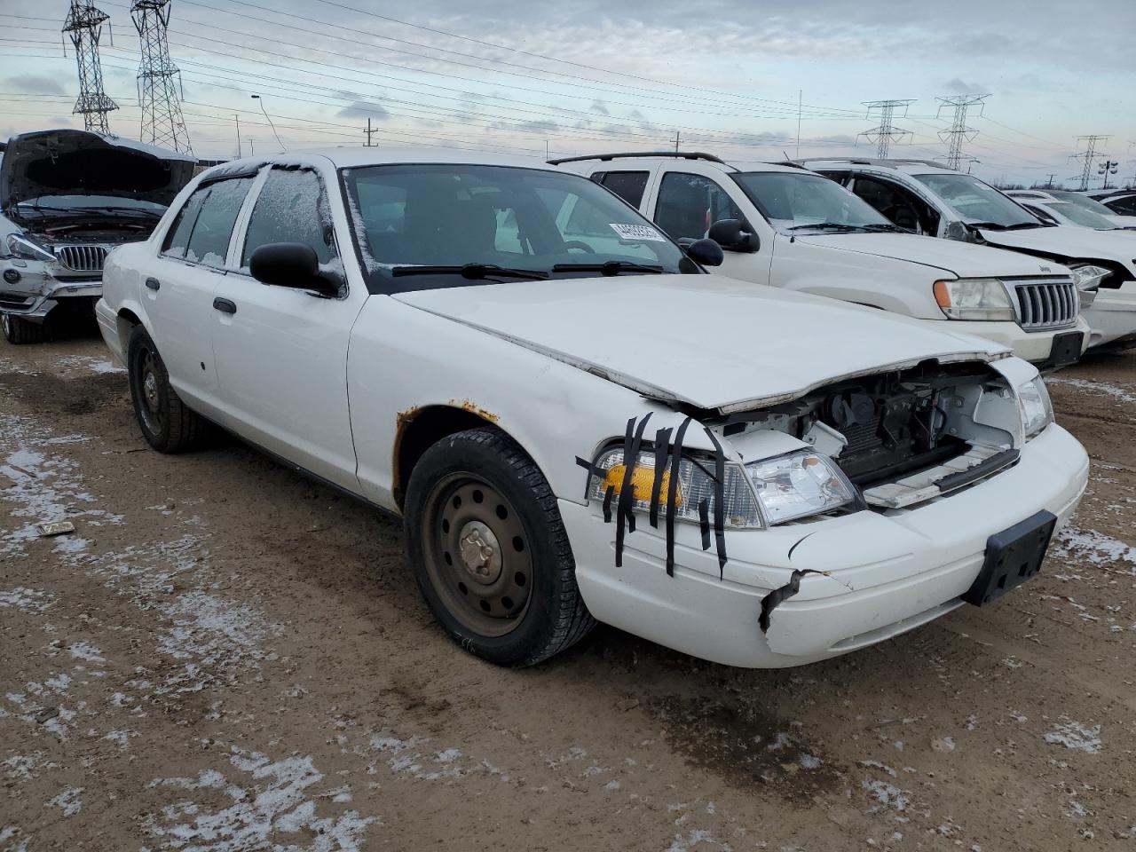 2011 Ford Crown Victoria VIN 2FABP7BV7BX157864 Copart auction photo, front end damage thumbnail 4