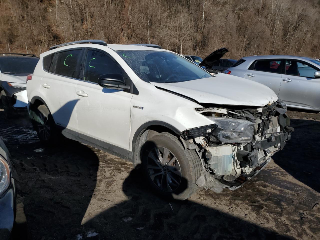 2018 Toyota RAV 4 VIN JTMRJREV3JD234088 Copart auction photo, front end damage thumbnail 4