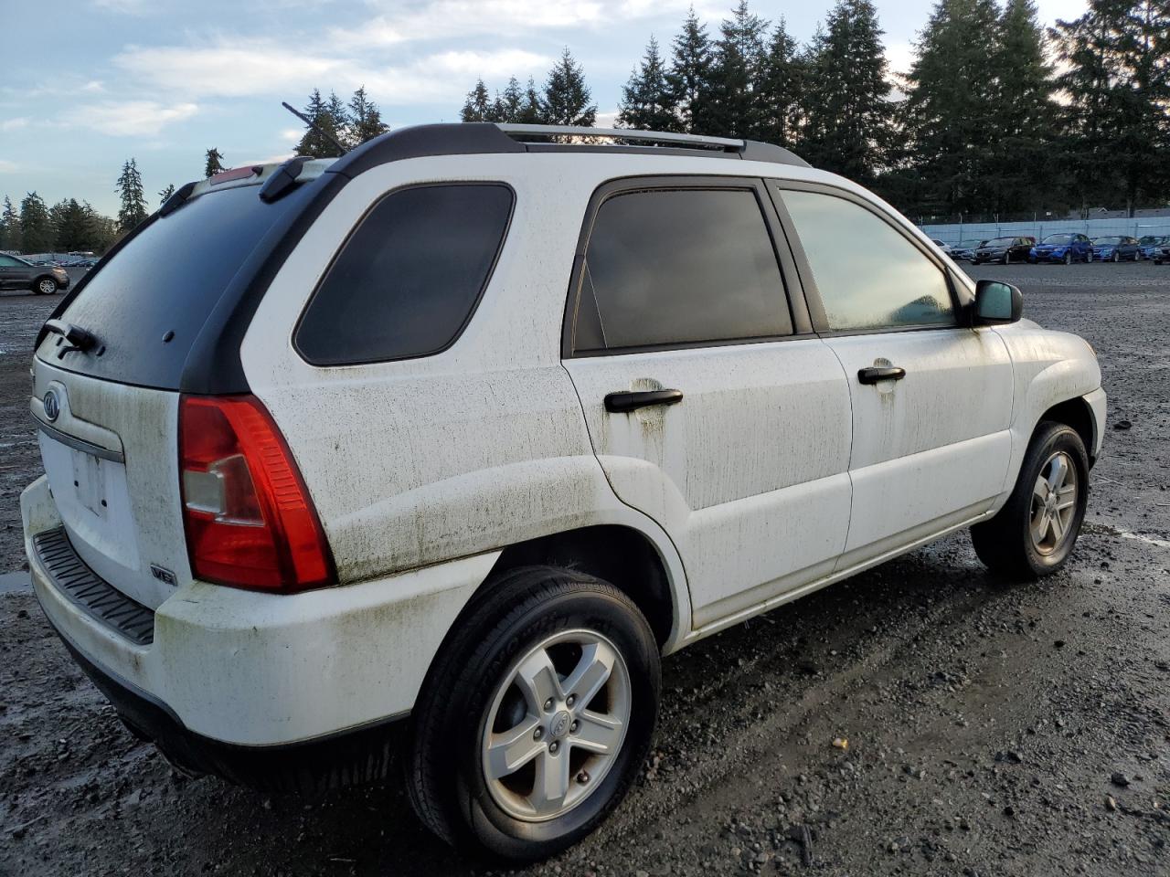 2010 KIA Sportage VIN KNDKGCA38A7710576 Copart auction photo, front end damage thumbnail 3