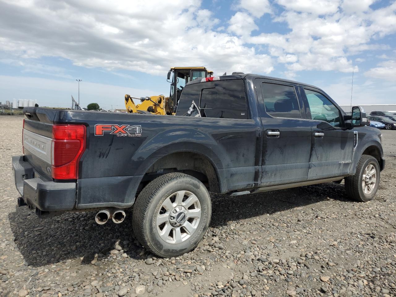 2020 Ford F250 VIN 1FT7W2BT7LEE63339 Copart auction photo, burn - engine damage thumbnail 3