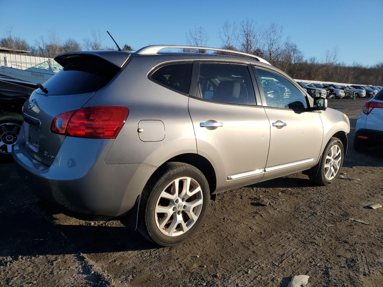 2013 Nissan Rogue VIN JN8AS5MV7DW608252 Copart auction photo, front end damage thumbnail 3