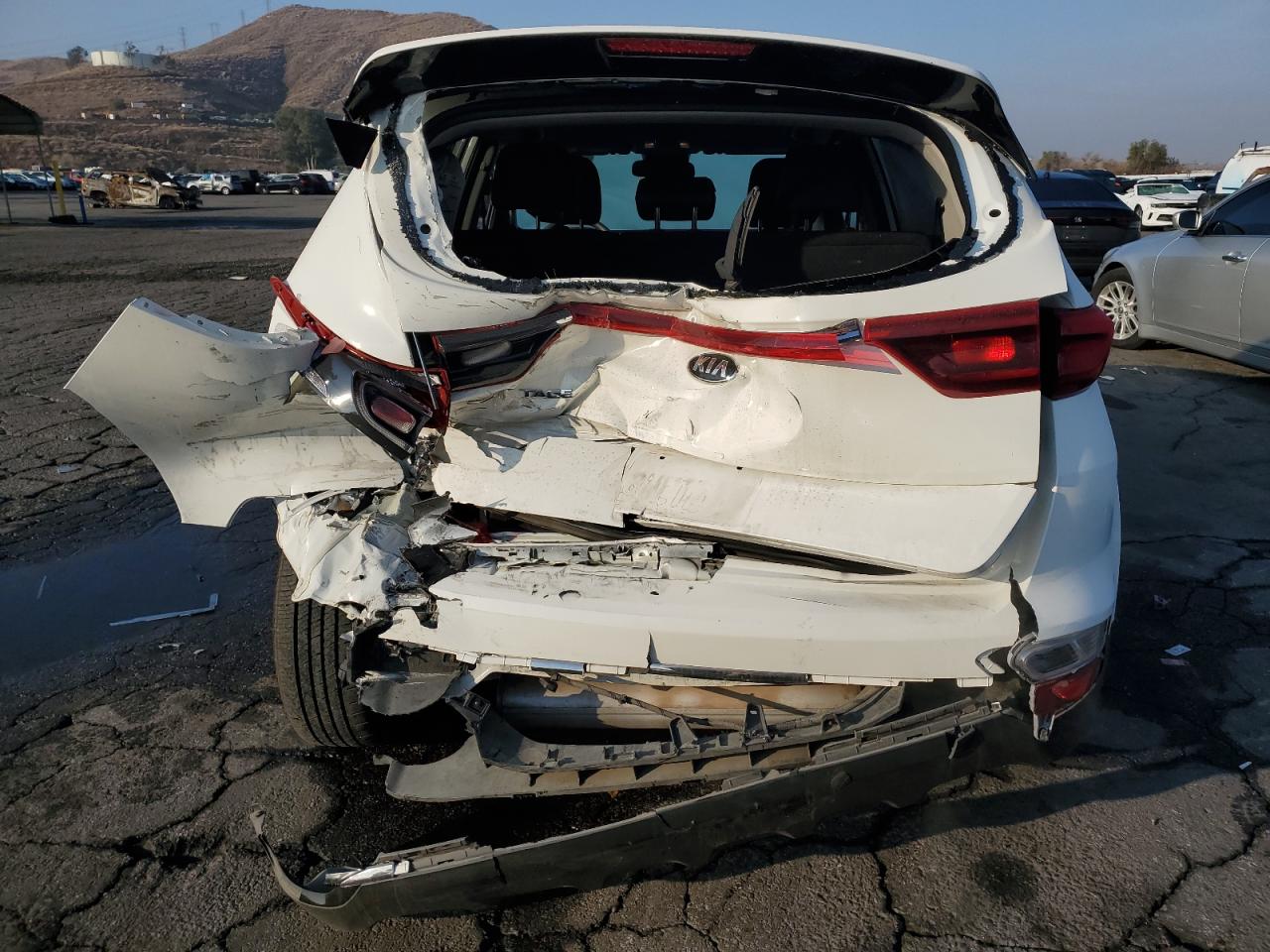 2020 KIA Sportage VIN KNDPM3AC7L7808905 Copart auction photo, rear end damage thumbnail 6