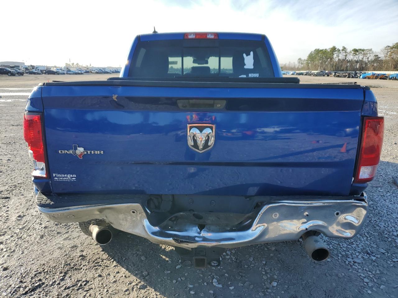 2016 RAM 1500 VIN 1C6RR6LT7GS194733 Copart auction photo, rear end damage thumbnail 6