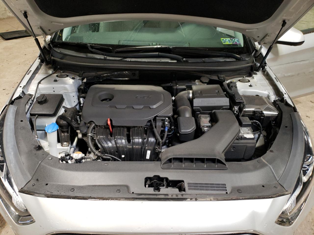 2019 Hyundai Sonata VIN 5NPE24AF1KH805585 Copart auction photo, vandalism / side damage thumbnail 11