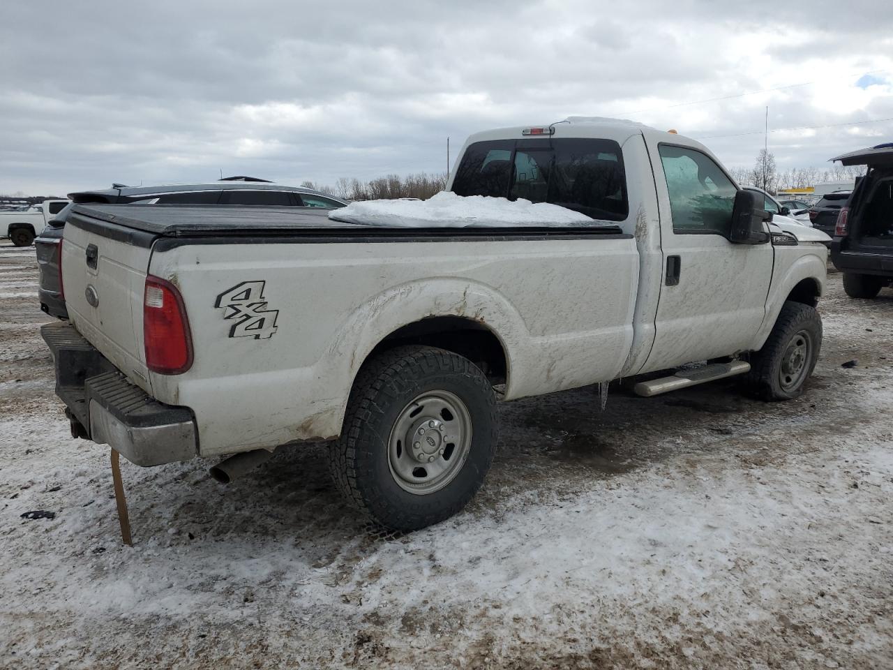 2015 Ford F350 VIN 1FTRF3B62FEB86449 Copart auction photo, rollover / front end damage thumbnail 3