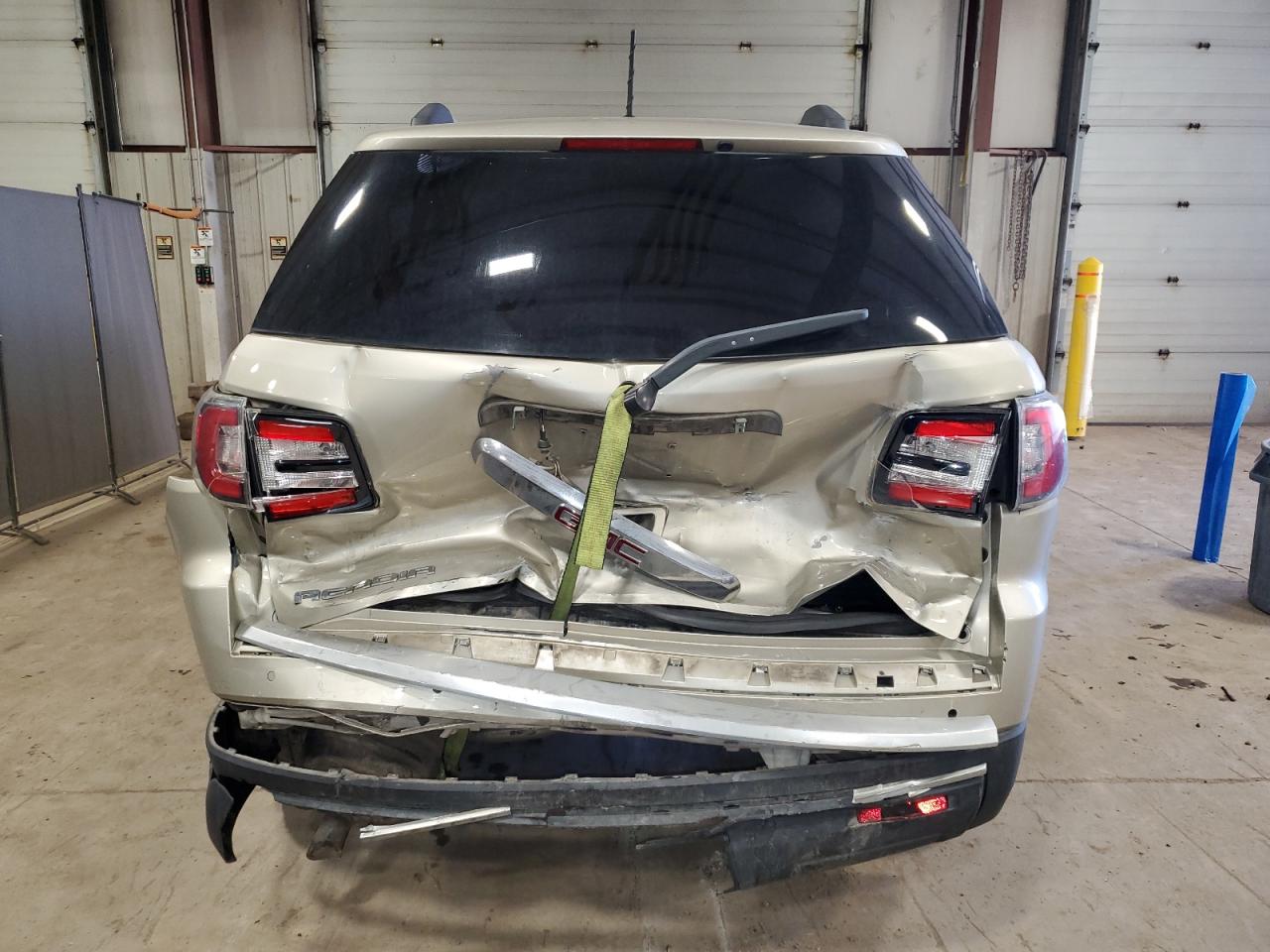 2013 GMC Acadia VIN 1GKKRNEDXDJ171754 Copart auction photo, rear end / undercarriage damage thumbnail 6