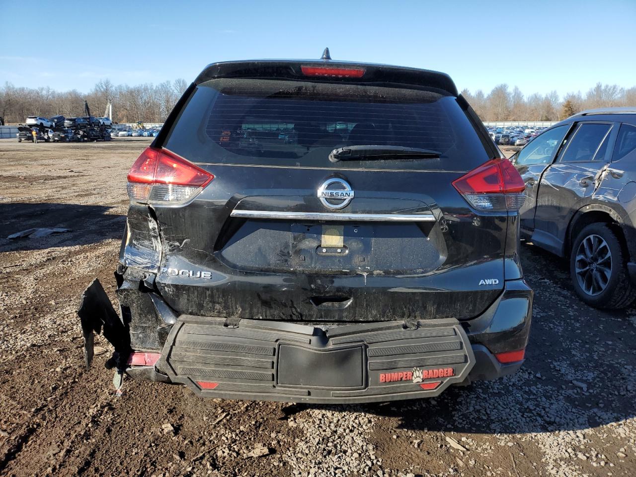 2018 Nissan Rogue VIN JN8AT2MV8JW312633 Copart auction photo, rear end damage thumbnail 6
